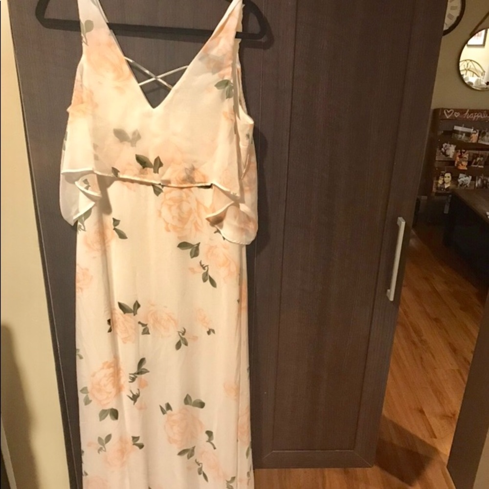 Lulus Flower Dress - image 1